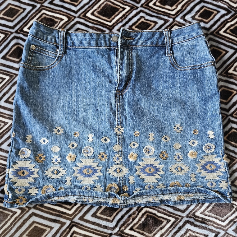 Stetson Denim Skirt